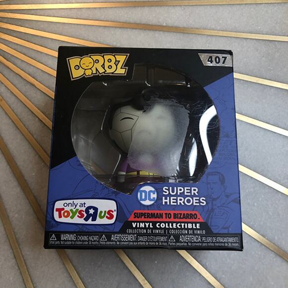 Funko Pop NEW Dorbz Superman to Bizarro - Picture 1 of 3